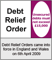 Debt Relieft order